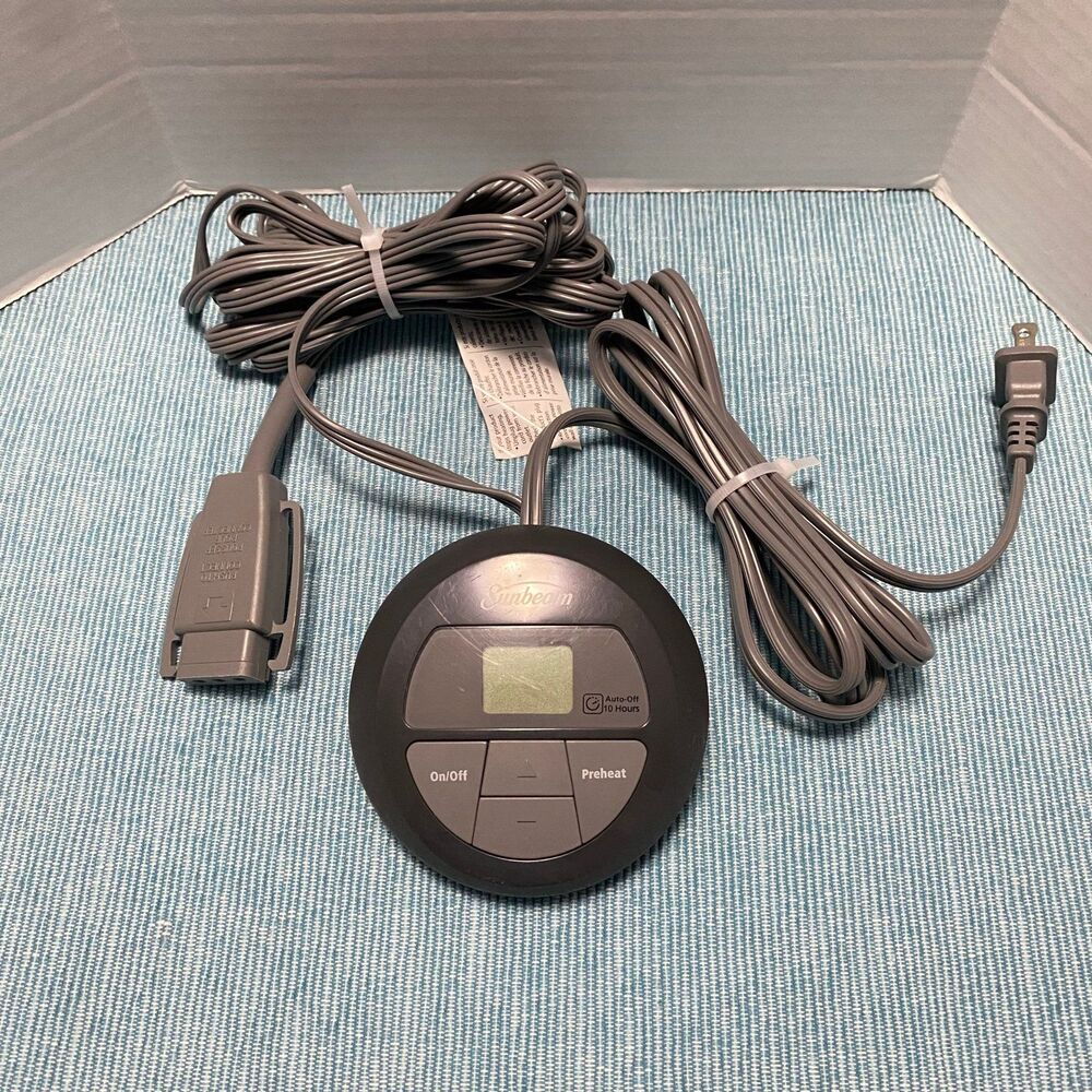 Sunbeam Z85 Electric Heated Blanket Controller Remote Replacement 3 Prong